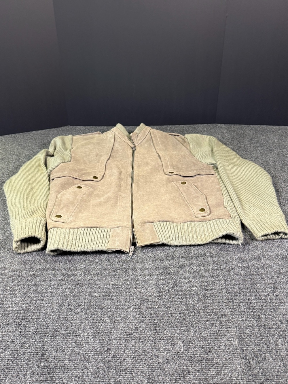 ✨ RARE VINTAGE 1970S SWEATER EMPORIUM HYBRID BOMBER JACKET ✨